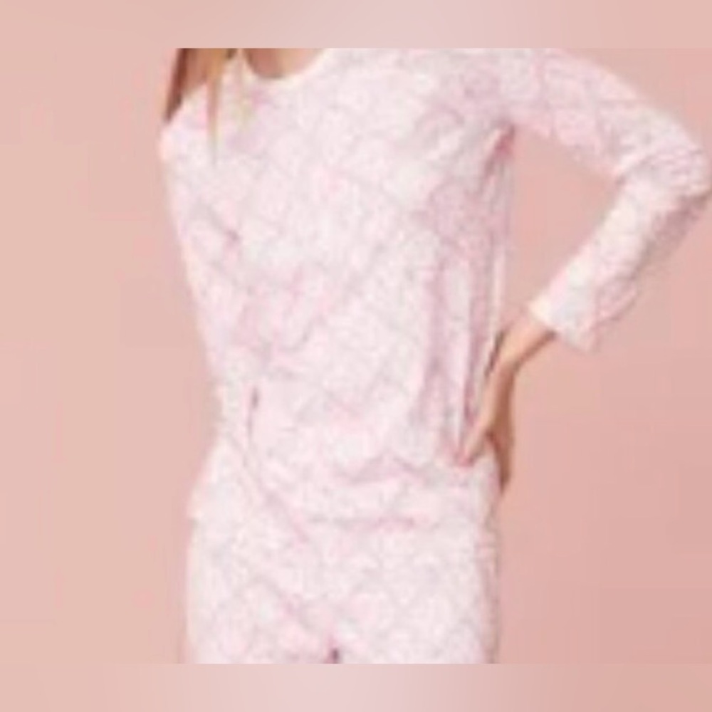 LoveShackFancy x Roller Rabbit Baby‎ Bow Pajama Top S Pink Sleep REPLACEMENT✅